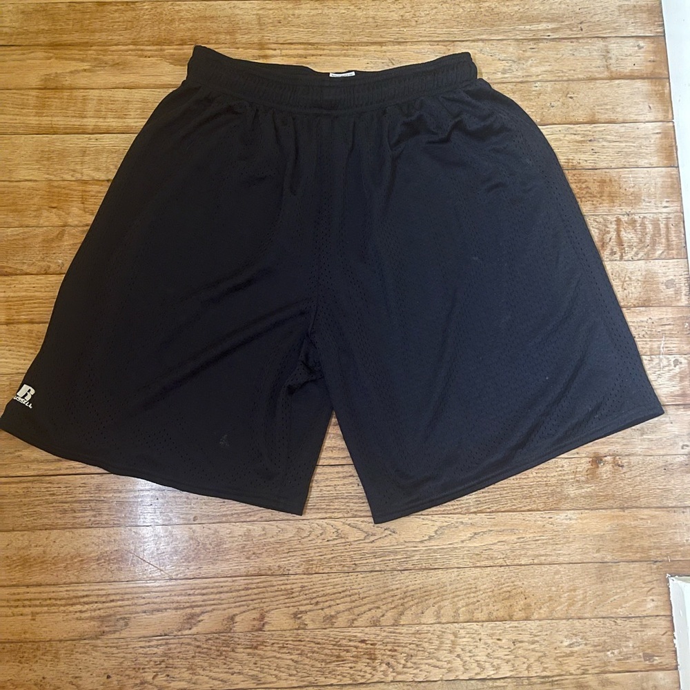 Russell Athletic Black Basketball Shorts